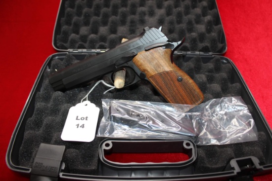 SIG P210A-9-B semi automatic pistol. 9mm