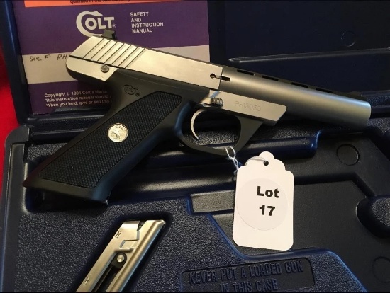 Colt 22 semi automatic pistol. 22LR.