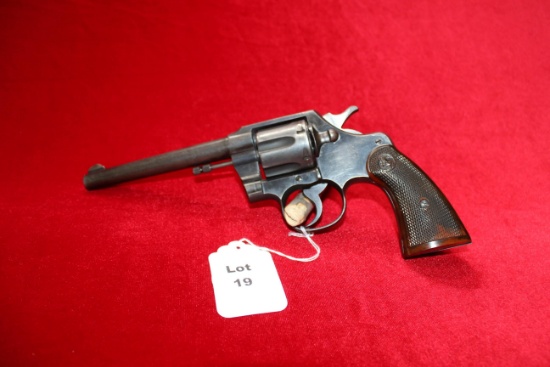 Colt Official Police double action revolver. 22LR
