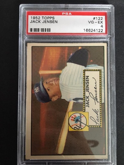 1952 Topps #122 Jack Jensen