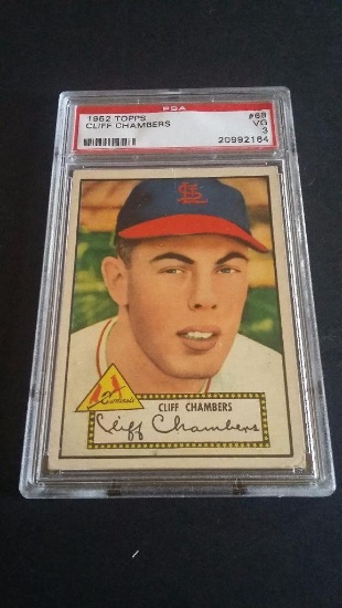 1952 Topps #68 Cliff Chambers