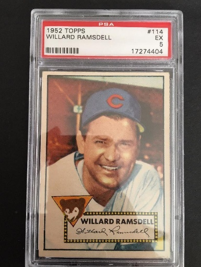 1952 Topps #114 Willard Ramsdell