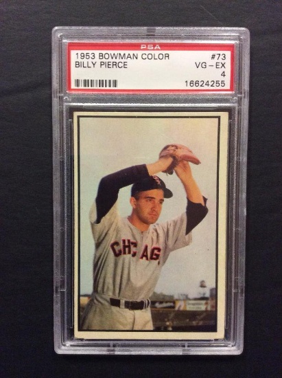 1953 Bowman Color #73 Billy Pierce