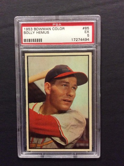 1953 Bowman Color #85 Solly Hemus