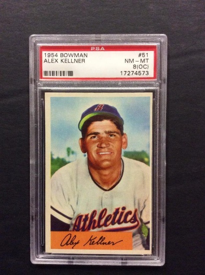 1954 Bowman #51 Alex Kellner