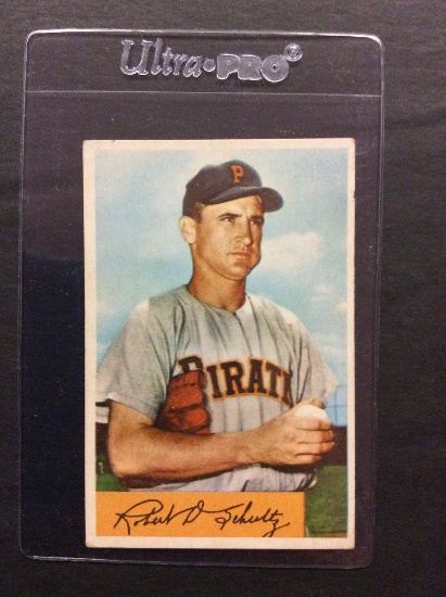 1954 Bowman #59 Bob Schultz
