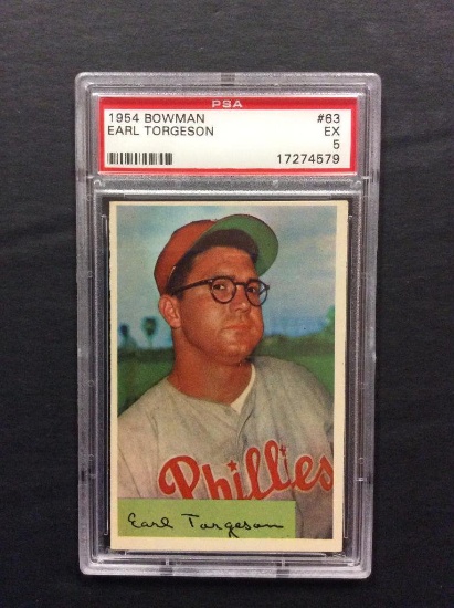 1954 Bowman #63 Earl Torgeson