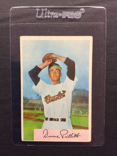 1954 Bowman #133 Duane Pillette