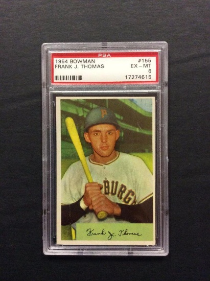 1954 Bowman #155 Frank J. Thomas