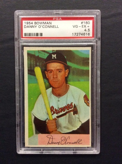1954 Bowman #160 Danny O'Connell