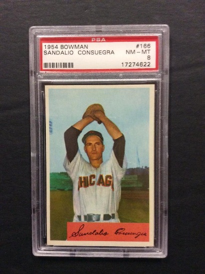 1954 Bowman #166 Sandalio Consuegra