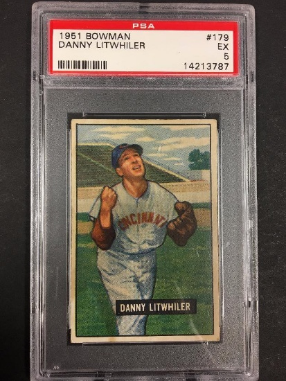 1951 Bowman #179 Danny Litwhiler