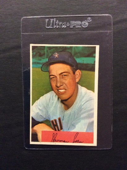 1954 Bowman #182 Sherman Lollar
