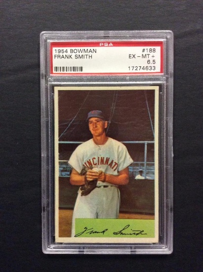 1954 Bowman #188 Frank Smith