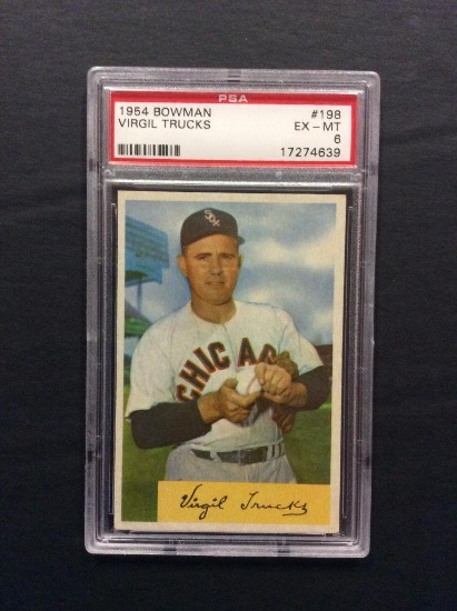 1954 Bowman #198 Virgil Trucks