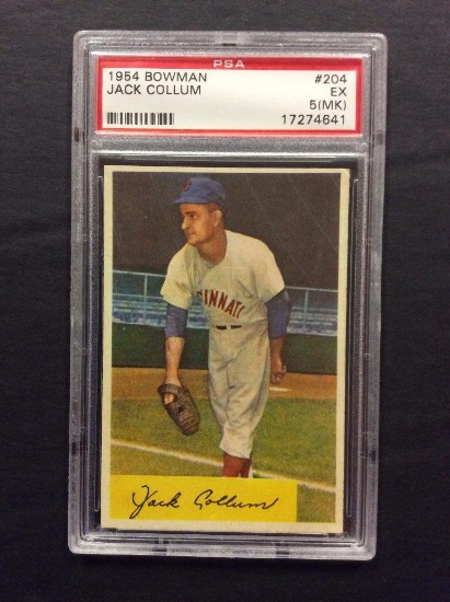 1954 Bowman #204 Jack Collum