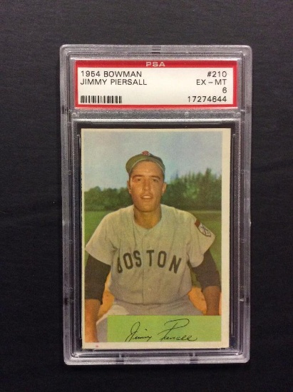 1954 Bowman #210 Jim Piersall