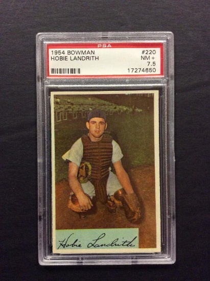 1954 Bowman #220 Hobie Landrith