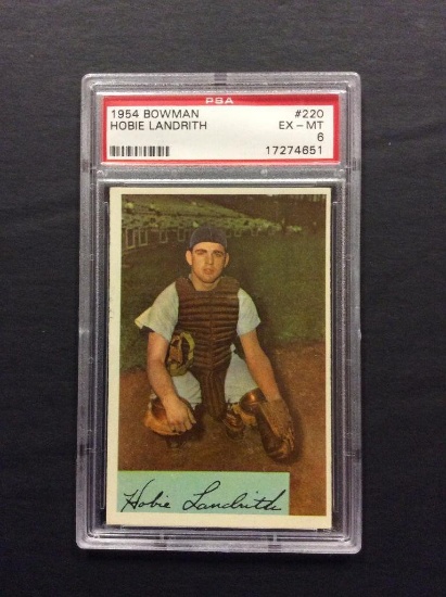 1954 Bowman #220 Hobie Landrith