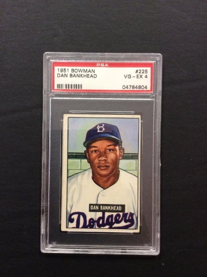 1951 Bowman #225 Dan Bankhead