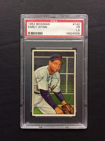 1952 Bowman #142 Early Wynn (HOF)