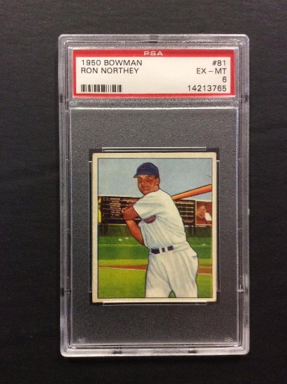 1950 Bowman #81 Ron Northey