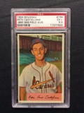 1954 Bowman #174 Pete Castiglione (.970/.959 Field Avg.)