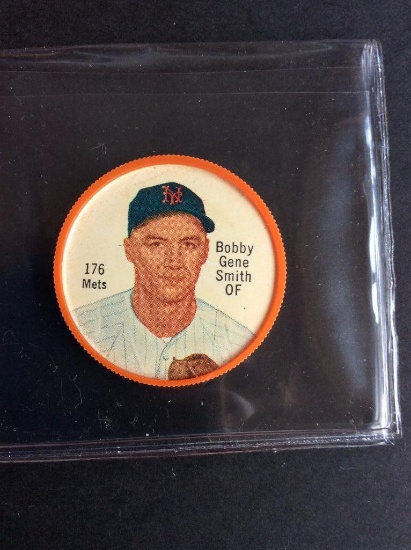 1962 Salada-Junket Coins #176B Bobby Gene Smith Mets