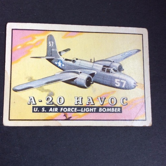 1952 Topps Wings Friend or Foe #67 A-20 Havoc