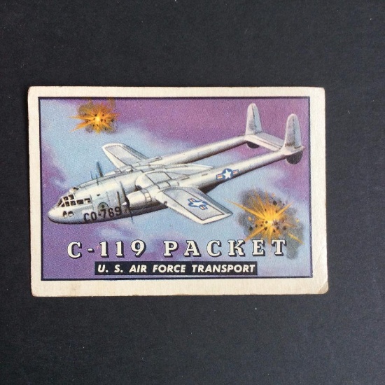 1952 Topps Wings Friend or Foe #69 C-119 Packet
