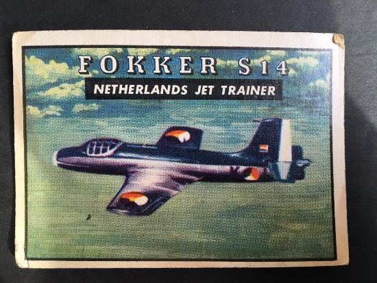 1952 Topps Wings Friend or Foe #119 Fokker S14