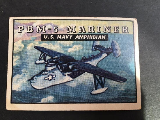 1952 Topps Wings Friend or Foe #139 PBM-5 Mariner