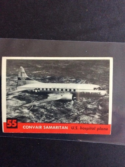 1956 Topps Jets #55 Convair Samaritan