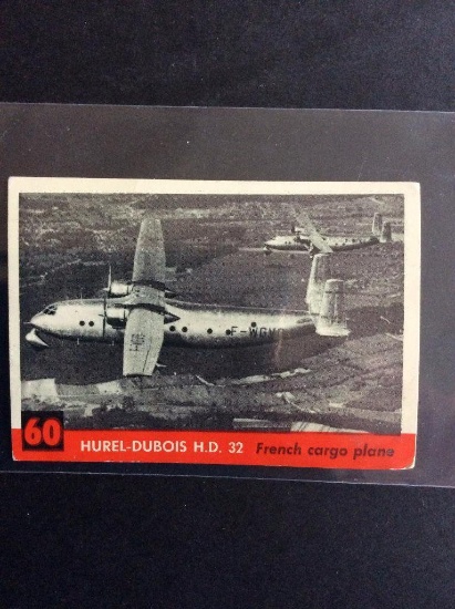 1956 Topps Jets #60 Hurel-Dubois HD32