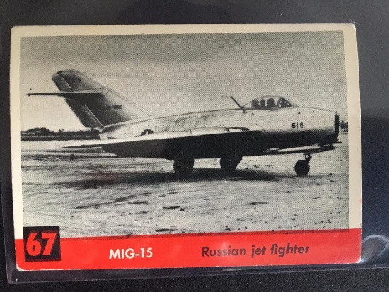1956 Topps Jets #67 MIG-15