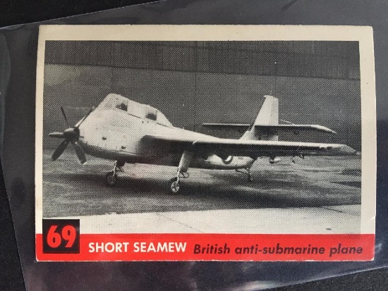 1956 Topps Jets #69 Short Seamew