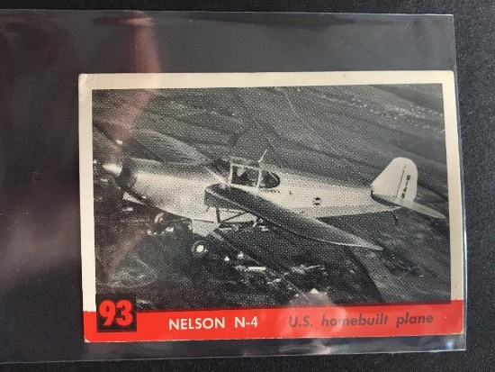 1956 Topps Jets #93 Nelson N-4
