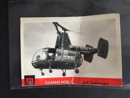 1956 Topps Jets #121 Kaman HOK-1