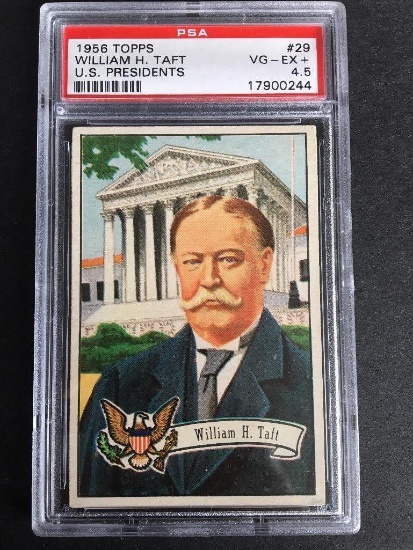 1956 Topps U.S. Presidents #29 William H. Taft