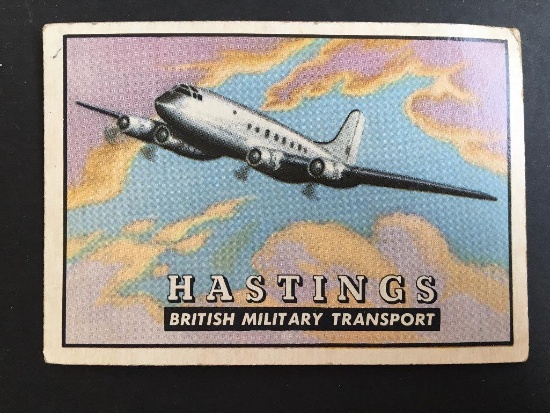 1952 Topps Wings Friend or Foe #43 Hastings