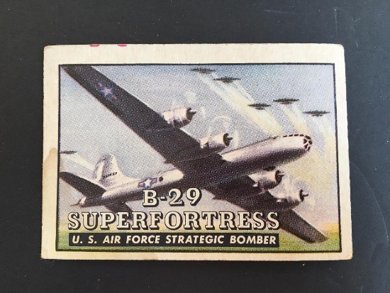 1952 Topps Wings Friend or Foe #51 B-29 Superfortress