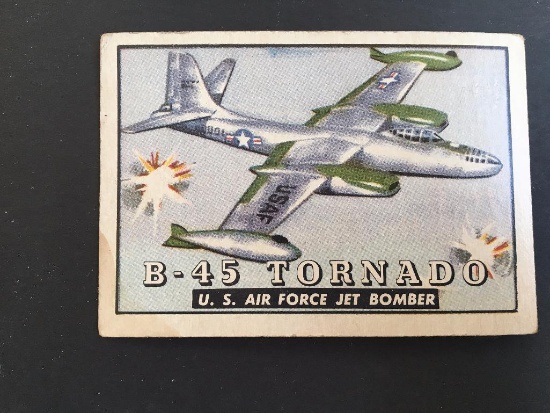 1952 Topps Wings Friend or Foe #53 B-45 Tornado