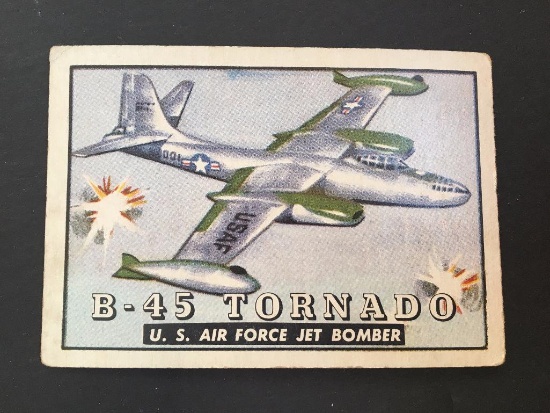 1952 Topps Wings Friend or Foe #53 B-45 Tornado