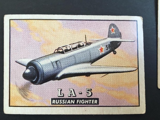 1952 Topps Wings Friend or Foe #54 LA-5
