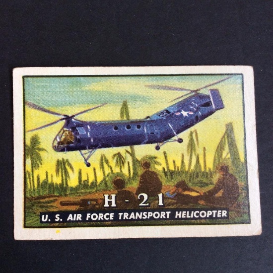 1952 Topps Wings Friend or Foe #59 H-21