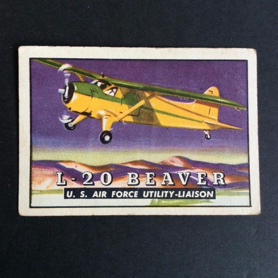 1952 Topps Wings Friend or Foe #62 L-20 Beaver