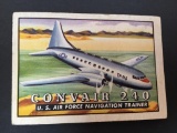 1952 Topps Wings Friend or Foe #82 Convair 240