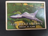 1952 Topps Wings Friend or Foe #111 707A Delta Wing
