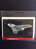 1956 Topps Jets #22 Northrup X-4