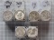 1976PD Bicentennial Washington quarters Uncirculated rolls in tubes. Also 1999PD Delaware & 1999PD